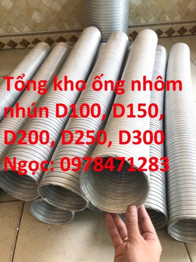 Báo giá ống nhôm nhún, ống nhôm định hình D80, D100, D120, D150, D200, D300.0