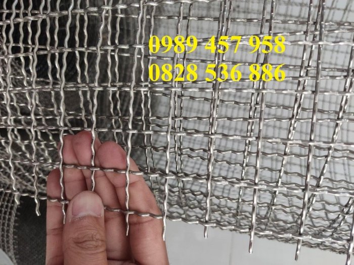 Lưới Inox đan ô 3x3, 5x5, 10x10, 12x12, 20x20, 30x30, 50x50 INOX 304, Inox 201, Inox 3167