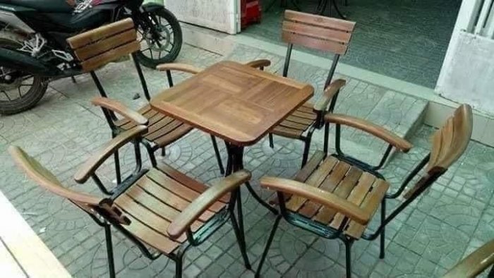 Bộ bàn ghế gỗ giá tại xưởng sản xuất7