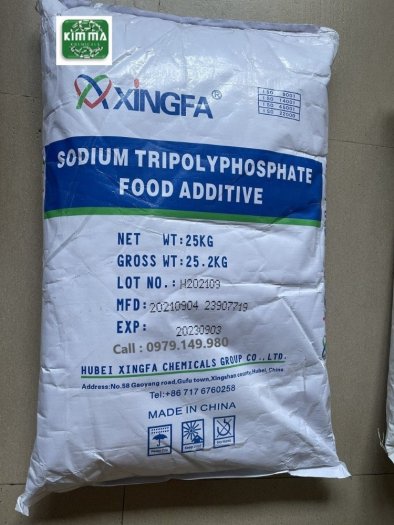 Sodium tripolyphosphate, Phụ gia thay thê hàn the,Na5P3O10 Trung Quốc ( Ms Linh : 0979.149.980 )1