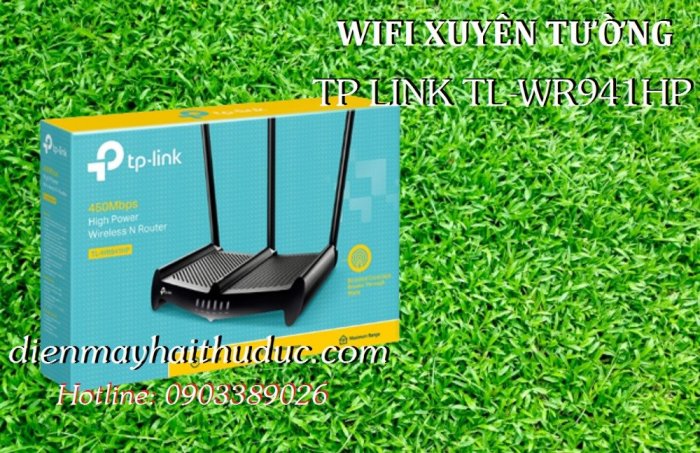 Phát và mở rộng sóng WiFi TP-Link TL-WR941HP tốc độ 450Mpbs5