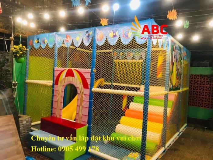 Thiết kế, tư vấn,  lắp đặt khu vui chơi trẻ em kết hợp quán cafe - Công Ty TNHH Đồ Chơi ABC8