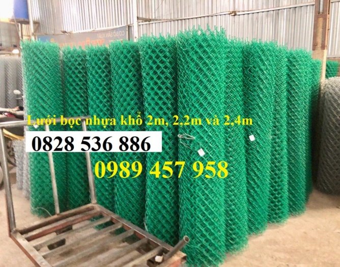 Sản xuất Lưới b40 bọc nhựa mới 100%, Lưới rào B40 bọc nhựa, mạ kẽm 30x30, 50x50, 60x604
