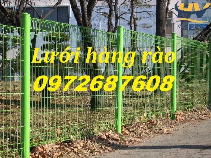 Hàng rào lưới thép mạ kẽm, hàng rào kẽm, hàng rào kh công nghiệp Tây Ninh2
