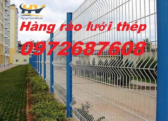 Hàng rào lưới thép mạ kẽm, hàng rào kẽm, hàng rào kh công nghiệp Tây Ninh1