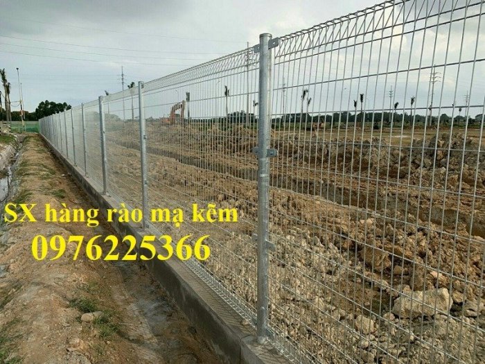 Lưới thép hàng rào mạ kẽm, hàng rào sơn tĩnh điện D4,D5, D69