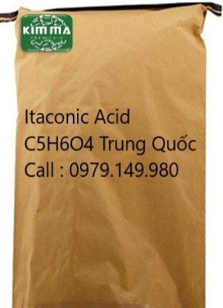 Itaconic Acid , C5H6O4 Trung Quốc, Chất Khử Mùi , Nguyên Liệu Sản Xuất Nhựa, Chất Kết Dính, Chất Bôi Trơn...Ms Linh :097.914.99800