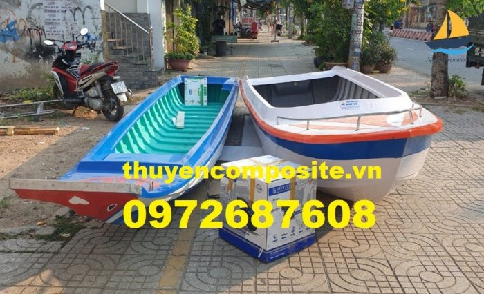 Vỏ cano composite, thuyền cano câu cá, du lịch, cano composite giá rẻ1