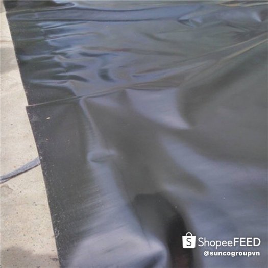 Tấm nhựa đen hdpe 2 mặt 1.0mm 200m2 khổ 4mx50m trải sàn,mái che2