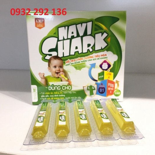 NAVI SHARK  giúp trẻ ăn ngon, tiêu hóa tốt0