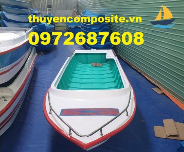 Thuyền cano composite, xuồng cano composite, Xuồng gắn máy composite7