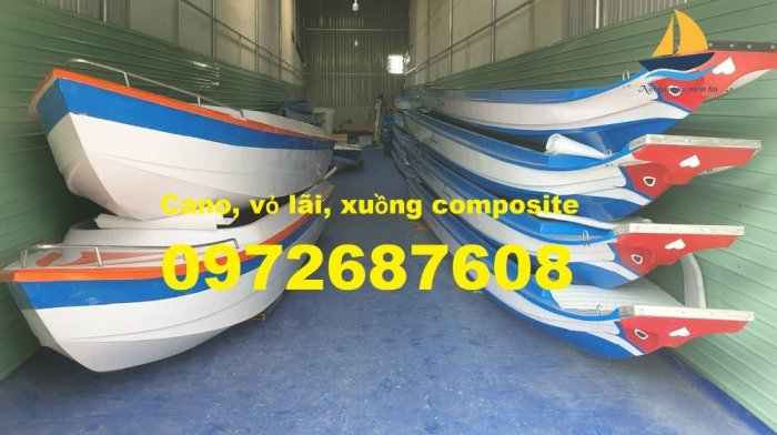 Xuồng cano composite, cano composite cho 4 - 6 người tại Quy Nhơn Bình Định1