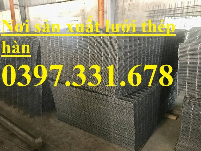 Chuyên sản xuất lưới thép hàn D4 a150x150, a200x200 đổ sàn bê tông2