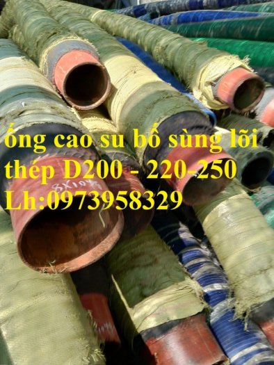 Ống cao su bố vải Công Doanh Hùng Mạnh Phi 300 - Phi 250 - Phi 200 -Phi 150 ( Trung Quốc)15