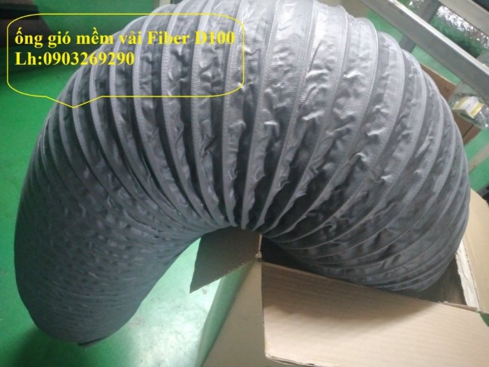 Ống gió mềm vải Hàn Quốc Tarpulin D200 - D150 - D250 -D300 . hút bụi - gió - nhiệt1