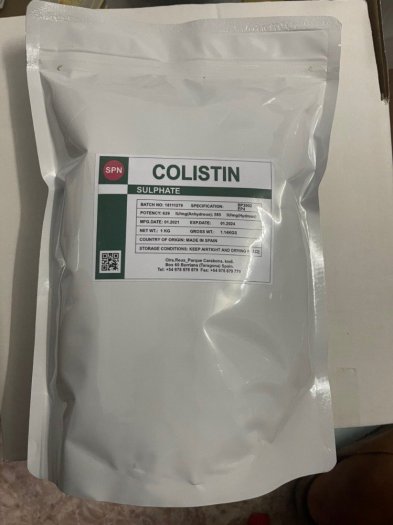 Nguyên liệu thuỷ sản Colistine 98%0