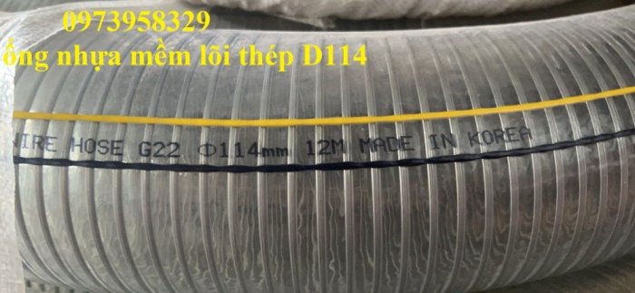Tổng kho ống nhựa lõi thép Pvc Phi 125 - chụi nhiệt - hoá chất xăng dầu ( giá ưu đãi toàn quốc ) chụi nhiệt 160oC15