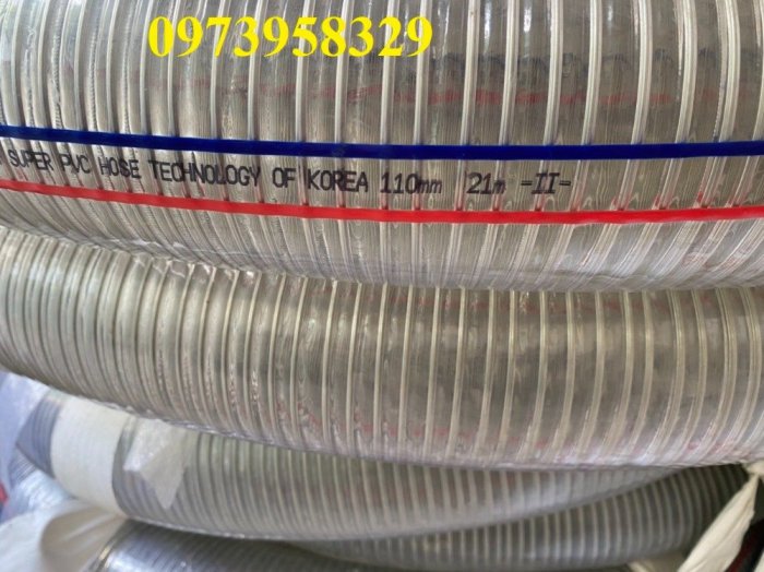Tổng kho ống nhựa lõi thép Pvc Phi 125 - chụi nhiệt - hoá chất xăng dầu ( giá ưu đãi toàn quốc ) chụi nhiệt 160oC14