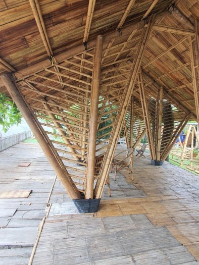Nhà tre lắp ghép, nhà lắp ghép xanh, nhà tre đa năng - Bamboo panel eco house7