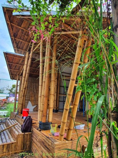 Nhà tre lắp ghép, nhà lắp ghép xanh, nhà tre đa năng - Bamboo panel eco house4