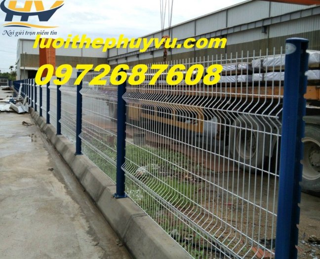 Hàng rào lưới thép hàn D4, D5, D6 giá rẻ tại Bình Phước1