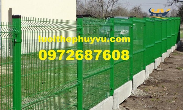 Hàng rào lưới thép hàn, lưới thép hàng rào, hàng rào thép mạ kẽm tại Tây Ninh10