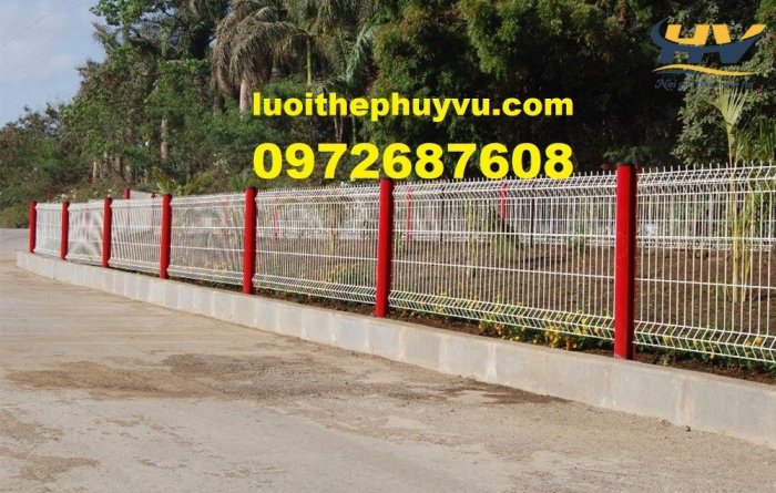Lưới thép hàng rào mạ kẽm sơn tĩnh điện D5 a50x200 tại Lâm Đồng3