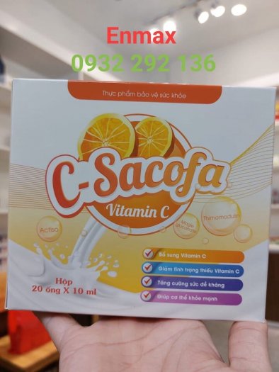 Vitamin C SACOFA bổ sung vitamin từ thiên nhiên0