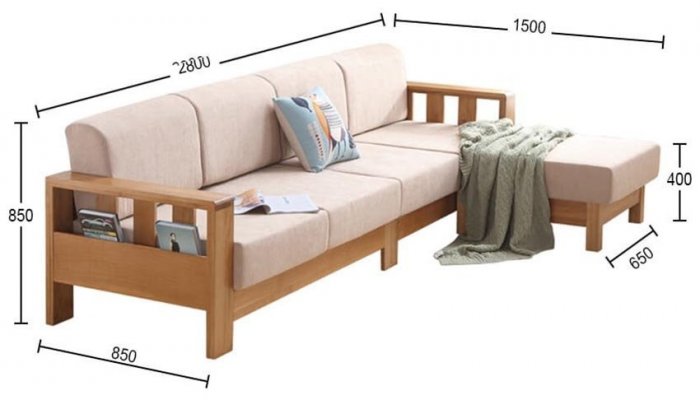 Sofa gỗ phòng khách hiện đại, cao cấp| Giá ưu đãi tháng 11 tại xưởng2