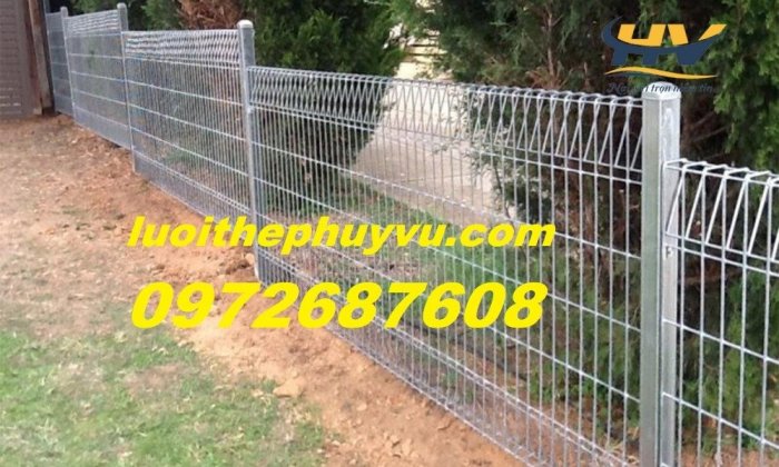 Hàng rào lưới thép hàn, hàng rào mạ kẽm nhúng nóng, hàng rào sơn tĩnh điện7