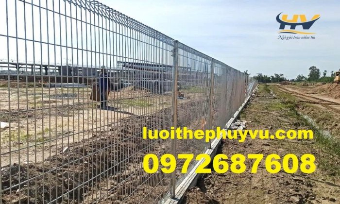 Các mẫu hàng rào lưới thép, hàng rào mạ kẽm đẹp, giá rẻ tại TP. HCM7