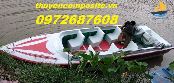 Cano composite, cano chở 4 - 6 người, chở 6 - 8 người, cano composite giá rẻ tại Sài Gòn5