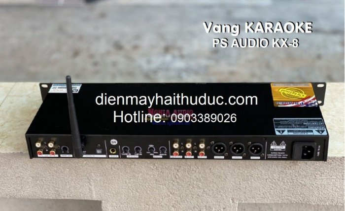Vang cơ PS Audio KX-8 Karaoke rất hay nhờ Echo thêm chức năng Reverb2
