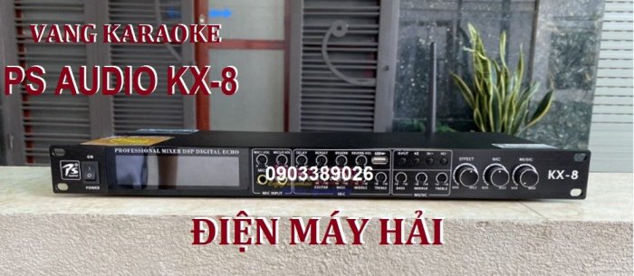 Vang cơ PS Audio KX-8 Karaoke rất hay nhờ Echo thêm chức năng Reverb1