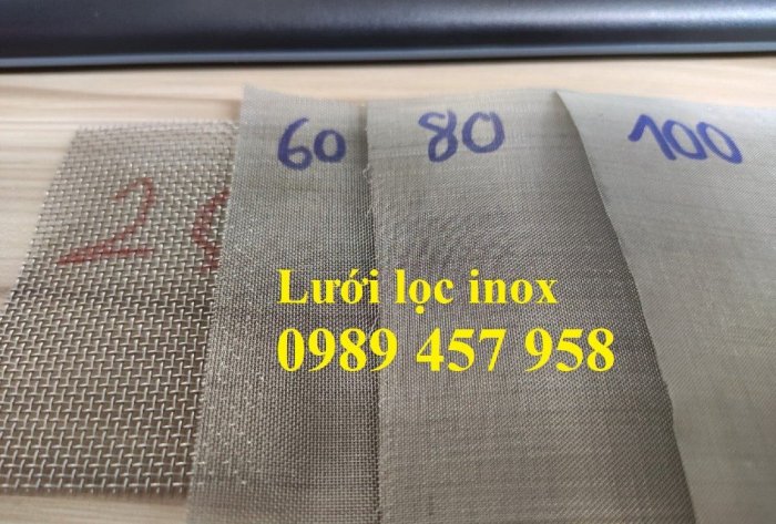 Lưới inox 304 - Lưới inox đan - Lưới ô vuông 5x5, 3x3, 8x814