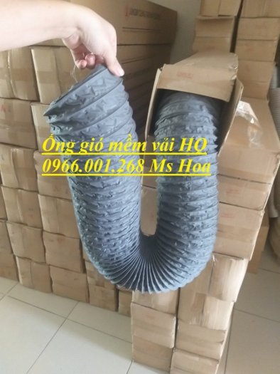 Ống thông gió, ống gió mềm vải Hàn Quốc giá rẻ phi 75,phi 100,phi 125,phi 150,phi 20010