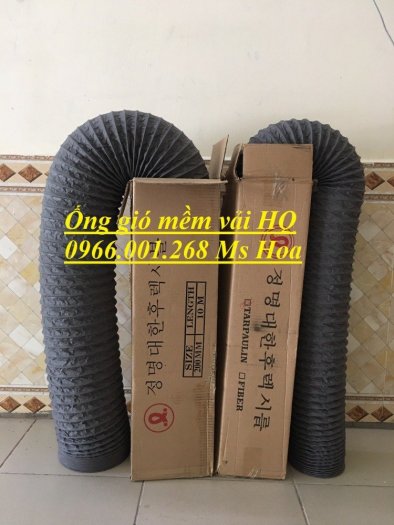 Ống thông gió, ống gió mềm vải Hàn Quốc giá rẻ phi 75,phi 100,phi 125,phi 150,phi 2004