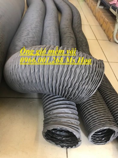 Ống thông gió, ống gió mềm vải Hàn Quốc giá rẻ phi 75,phi 100,phi 125,phi 150,phi 2001