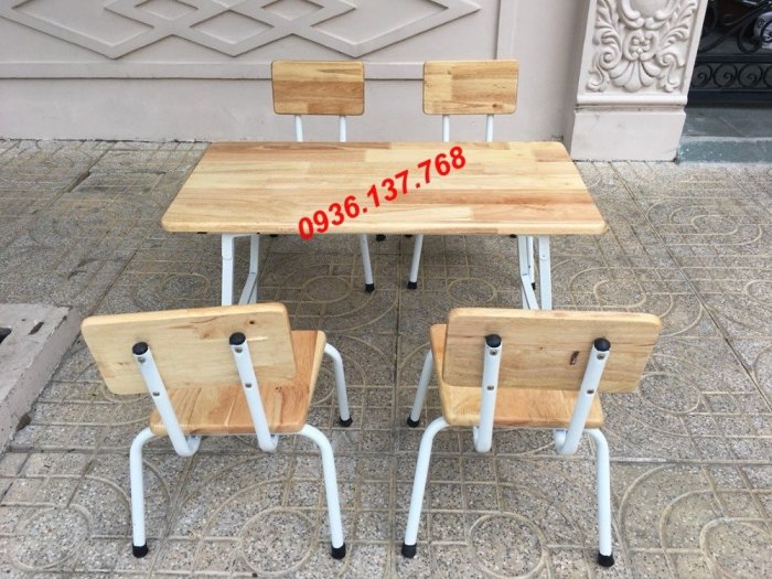 Cung cấp bàn gỗ mầm non, chuyên cung cấp bàn gỗ mầm non5