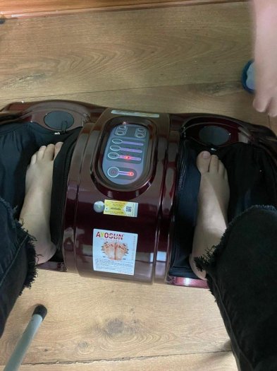 Máy massage bàn chân và bắp chân Ayosun Hàn Quốc chính hãng0