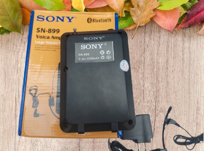 Máy trợ giảng mini Sony SN-899 giúp giáo viên giảng bài rất tốt0