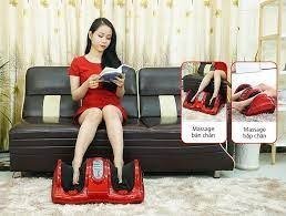 Máy massage bàn chân ayosun Hàn Quốc có tia hồng ngoại giảm đau hiệu quả0