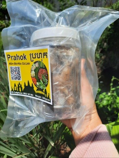 Mắm Bò Hóc / Prahok Campuchia 100% 500gram0