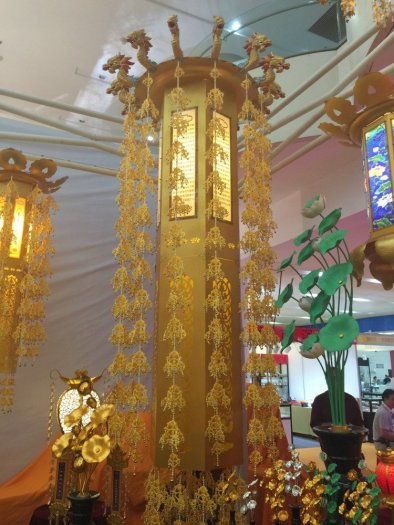 Lọng, Bảo Cái Chất liệu hợp kim mạ vàng cao cấp của Đài Loan2