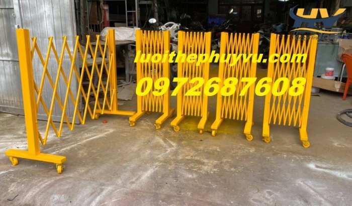 Nhận sản xuất hàng rào xếp di động, hàng rào xếp chữ T tại TP HCM6