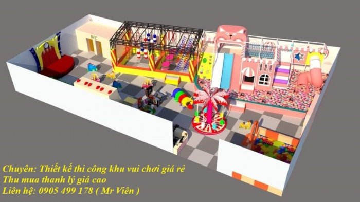 Mẫu thiết kế khu vui chơi mới nhất Đà Nẵng năm 20223