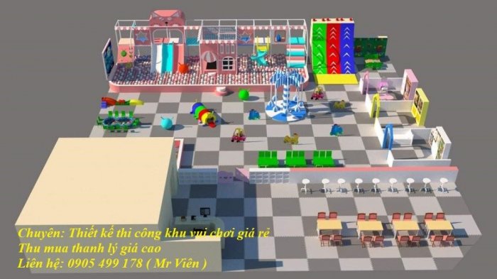 Mẫu thiết kế khu vui chơi mới nhất Đà Nẵng năm 20222