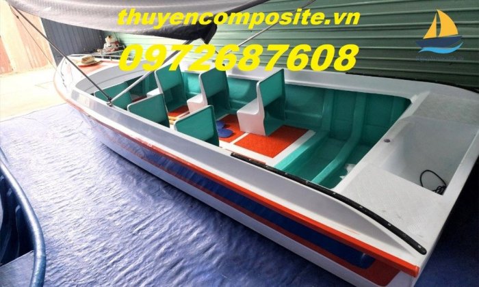 Bảng gía cano composite, thuyền composite, cano composite 2 người8