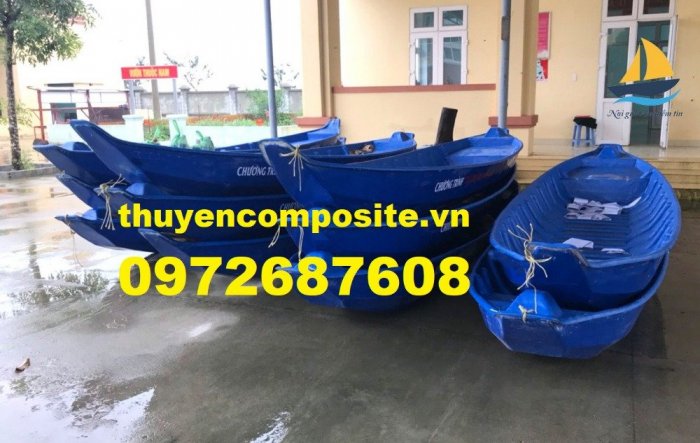 Sản xuất xuồng nhựa composite, ghe, thuyền composite, cano cứu hộ tại Quảng Trị3