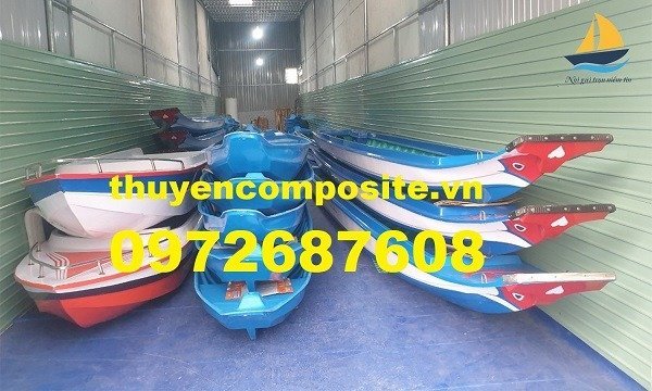 Xuồng composite, ghe composite, cano composite, công ty cung cấp thuyền composite giá rẻ tại Quảng Ngãi6